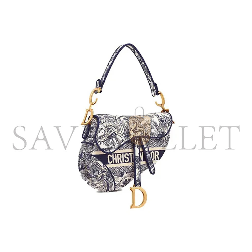 D*or saddle handbags m0446ctdt-m808 (25.5*20*6.5cm)